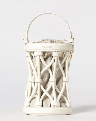 Coccinelle Borsa Koi Coccinelle in pelle a rete e tela di cotone