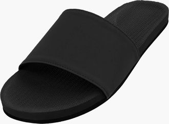 indosole Responsibly-Made Tire Sole Slide Sandals in Black at Nordstrom, Size 7