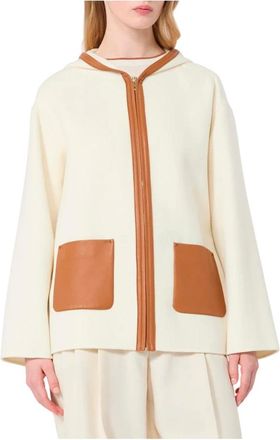 Max Mara Mujer, Chaquetas, Blanco, Talla: M