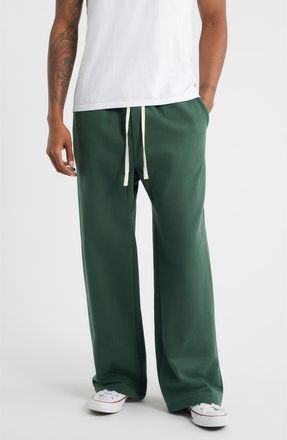 Elwood Heavyweight Fleece Sweatpants in Emerald at Nordstrom, Size X-Large