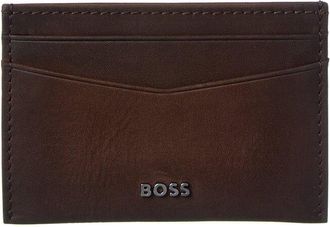 HUGO BOSS New Crosstown Leather Card Holder