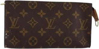 Louis Vuitton Pre-owned Canvas Pouch - Dames - Vintage Clutch - Bruin - ONE Size - Vintage
