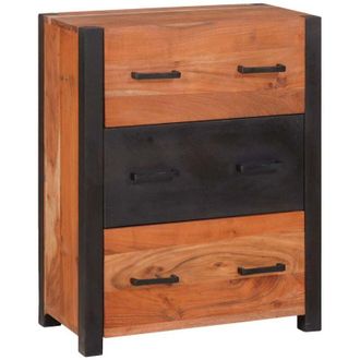 vidaXL Vidaxl - Buffets Y Aparadores Con Caj&oacute;n Marr&oacute;n 55 X 30 X 75 Cm