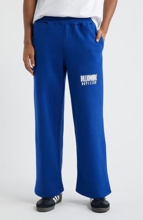 Billionaire Boys Club Logo Detail Sweatpants in Sodalite Blue at Nordstrom, Size Xx-Large