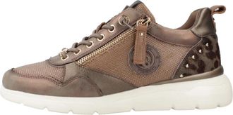 Carmela Lage sneaker - Dames - Sneakers - Bruin - 38 EU - Leer - Schoenen