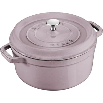 Staub Cast Iron 4-qt Round Cocotte