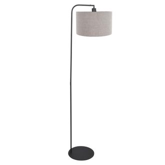 Steinhauer Steinhauer - L&aacute;mpara De Pie - Stang - Negro - Lino Metal - &Oslash; 28cm