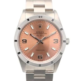 Rolex Pre-owned Vintage 14010M Wristwatch - - Pre-owned - unisex - Rosa - ONE SIZE
