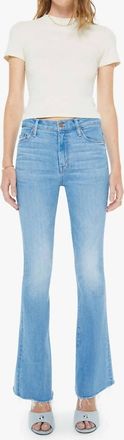 Mother Weekender Fray Flare Jean In Satisfy Your Cravings
