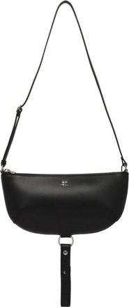 Courr&egrave;ges Eclipse leren tas - Dames - Schoudertassen - Zwart - ONE Size - Leer - Tassen
