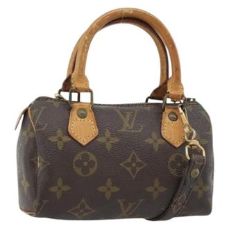 Louis Vuitton Pre-owned Mini Bags, female, Brown, Size: ONE SIZE Pre-owned Mini Hand Bag