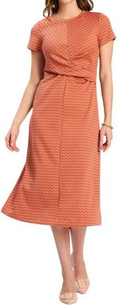 Tyler B&ouml;e Blair Knit Dress In Orange