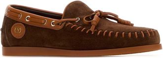Valentino Garavani Mens Shoe Loafer Brown Cowhide