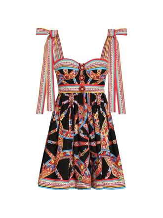 Dolce & Gabbana Abito in popeline stampato Dolce & Gabbana