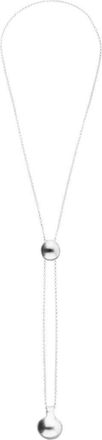 UNOde50 Sterling silver plated necklace with adjustable height chain with two weights at Nordstrom