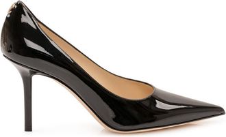 Jimmy Choo London Black Slip On Pumps
