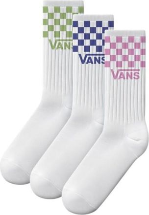 Vans Classic Check Crew Multifunktionssocken - Unisex | wei&szlig;
