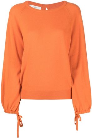 Pringle Of Scotland round neck cashmere jumper - women - Cashmere - S - Orange
