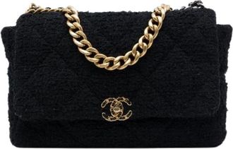 Chanel Pre-owned 19 Flap Bag - - Pre-owned - Donna - Nero - ONE SIZE