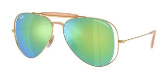 Ray-Ban RB3029M 001/8N Mens Sunglasses Gold Size 58