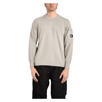 C.P. Company Round-neck Knitwear - male - C.P. Company - Round-neck Knitwear - Gray - 2XL - Knitwear