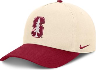 Nike Stanford Campus Prep Rise Nike Mens College A-Frame Adjustable Hat in Brown | NC2A0C3BSDN-TRY