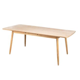Nordlys Mesa de comedor (6-8 personas) extensible y rectangular en madera