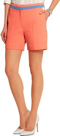 Roksanda Ilincic Roksanda neon wool-crepe silk shorts Size XXS
