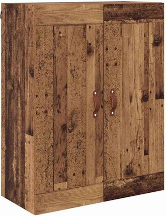 vidaXL Wall Mounted Cabinet Old Wood 69.5 x 34 x 90 cm Engineered Wood vidaXL