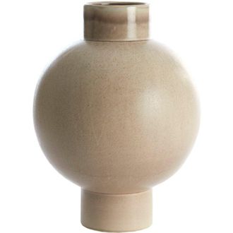 Light & Living Vaso De Cer&aacute;mica Light&living Zelata Arena - &Oslash;34x46 Cm