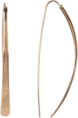 Olivia Welles Helia Curve Drop Earrings in Gold at Nordstrom Rack