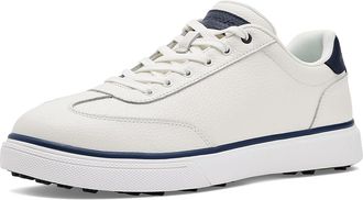 Peter Millar Drift Leather Hybrid Course Shoe Mens Shoes White : 11.5 M