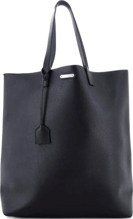 Saint Laurent Bold Leather Large tote bag - Zwart