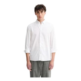 Marc O'Polo Formal Shirts - Heren - Casual Overhemden - Wit - L - Overhemden