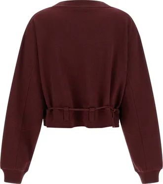 Dries Van Noten Sweatshirt - burgundy