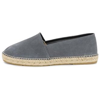 Espadrij Classic Velour Freizeitschuhe f&uuml;r Herren | schwarz