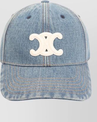 Celine triomphe logo baseball cap curved brim
