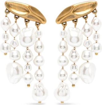 Cult Gaia Faux-pearl Drop Earrings