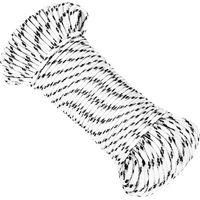 OEM Cuerda Trenzada Para Embarcaciones, Blanca, 3 Mm X 500 M, Poli&eacute;ster - Crezuo