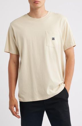 Brixton Beta Shield Pocket T-Shirt in Cream at Nordstrom, Size Xx-Large