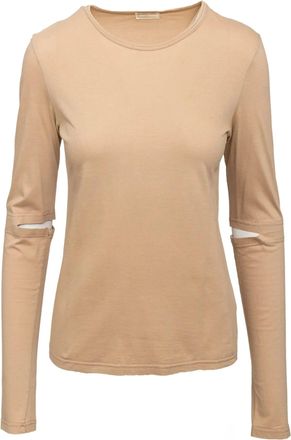 Helmut Lang Helmut Lang Elleboog Uitsnijding T-shirt - 90s