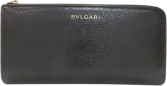 Bulgari Pre-owned Wallets, female, Black, Size: ONE SIZE Pre-owned Vintage Wallet