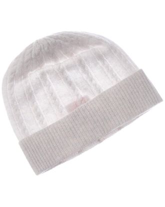 Brodie Cable Pom Pom Cashmere Hat