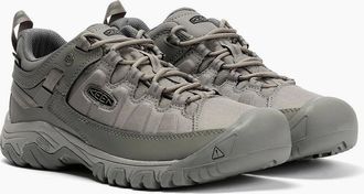 Keen Mens Keen Targhee EXP MID Waterproof Mens Steel Grey Trainers - Size: 10