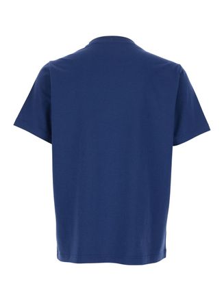 Autry Crew Neck Cotton T-Shirt - Blue