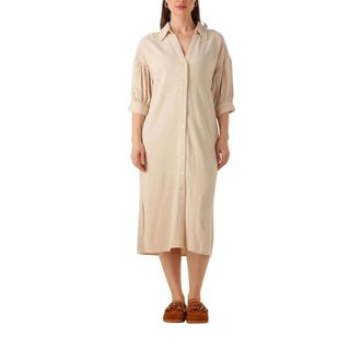 Ydence Ydence, Dames, Jurken, Beige, Maat: XS