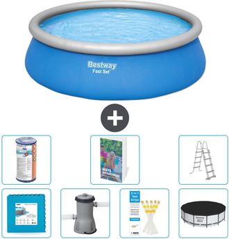 Bestway Piscina Bestway Fast Set Redonda - 457x122 Cm - 8-piezas S428