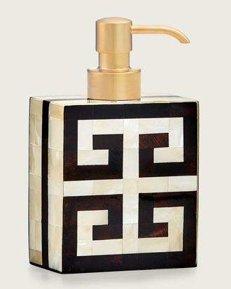 Labrazel Greek Key Pump Dispenser