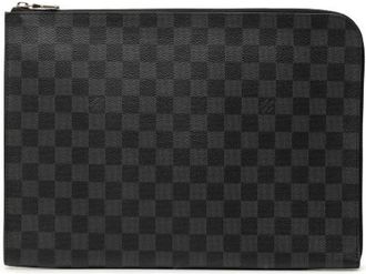 Louis Vuitton Pre-owned Clutches, female, Black, Size: ONE SIZE Pre-owned Fabric Clutch