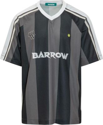 Barrow Sportswear, male, Black, Size: S Mesh T-Shirt